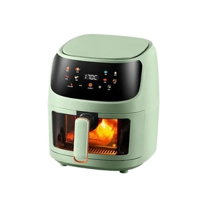 Aparato portátil de cocina multifunción 8L sin aceite hogar Digital inteligente <span class=keywords><strong>Visual</strong></span> inteligente freidora de aire eléctrica - Product Image 2