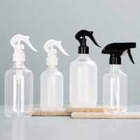 Botella de Spray PET Ámbar de 300ml 500ml para Jardinería, Uso en Pisos y Hogar - Pulverizador Recargable para Plantas con Gatillo Duradero