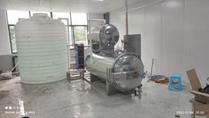 Autoclave à vapeur de nourriture en conserve de thon/Machine à riveter pour bocaux en verre/pochettes sous vide - Product Image 5