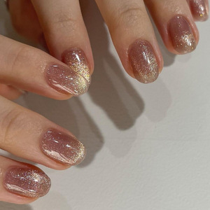 NUEVO Cat Eye Press-On <span class=keywords><strong>Uñas</strong></span> artificiales Corto Medio Largo Medio 3D Puntas de <span class=keywords><strong>uñas</strong></span> de gel suave <span class=keywords><strong>Uñas</strong></span> acrílicas suaves - Product Image 4