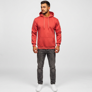 Sudaderas con Capucha para Hombre, Talla Grande, 100% Algodón Transpirable, Ropa de Invierno, Logotipo Personalizado OEM, Estilo Vintage Urbano, Secado Rápido - Product Image 1