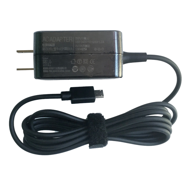 Genuine DC Laptop Charger Adapter 19V 1.75A 33W ASUS