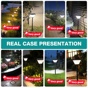Lampes solaires à piquet de jardin bon marché d'usine, lampes solaires à LED étanches pour l'extérieur, économie d'énergie, lampes solaires pour pelouse - Product Image 3