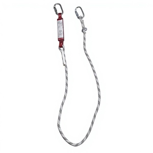 Équipement de protection individuelle certifié CE, cordon de sécurité <span class=keywords><strong>à</strong></span> crochet simple en acier inoxydable, ceinture de sécurité antichute en polyester haute résistance - Product Image 1