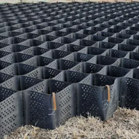 Stabilisateur de gravier en plastique hdpe, roue à géo pour protection de la pente, mur de retenue geocell, vente en gros