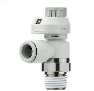 Japan SMC original speed control valve limiter AS2201F-01-07SA elbow universal throttle valve pneumatic joint
