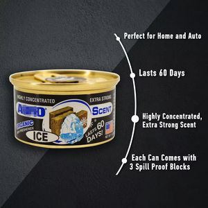 <span class=keywords><strong>ABRO</strong></span> Désodorisant de voiture anti-déversement 60 jours avec pièces métalliques pour la maison, le bureau ou la voiture - Product Image 3