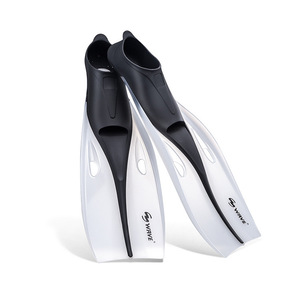Junhaiins Snorkeling Professional Long Flippers Tpr Material Size L Blue Swimming Diving Fins - Product Image 5