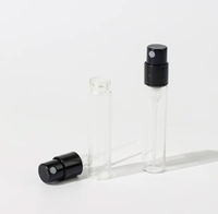 Ensemble de flacons d'échantillons de parfum vides personnalisables de 2 ml, 3 ml, 5 ml avec boîte en papier pour la personnalisation de la marque