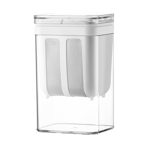 Filtre à yaourt 1100ml 1800ml en acier inoxydable 304 et PP de qualité alimentaire, tamis à mailles fines pour la séparation du lactosérum en cuisine - Product Image 3