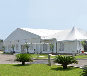 Tente extérieure de luxe pour fêtes et mariages, entrepôt de salons commerciaux bon marché, <span class=keywords><strong>barnum</strong></span> <span class=keywords><strong>à</strong></span> <span class=keywords><strong>vendre</strong></span>, 15x30m, pour 300 500 1000 personnes - Product Image 5