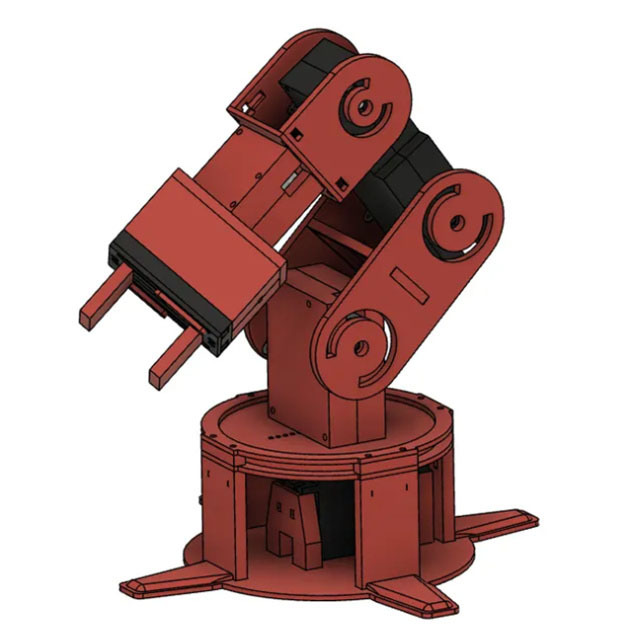 Customized High Quality 3D Printed Parts for Robotic Arm
