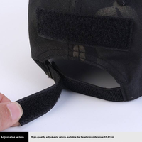 Gorra de Béisbol de Camuflaje Ruso para Exteriores, Unisex, Táctica, Ajustable, de 6 Paneles, de Poliéster/Algodón, para Adultos