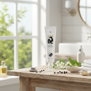 เซรั่มน้ำผึ้งสีดำธรรมชาติธรรมชาติสำหรับทำผมนุ่มสลวย - Product Image 3
