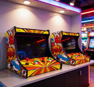 Máquina de Videojuegos Arcade Mini de 19 Pulgadas con Pantalla LCD, 2 Jugadores, SAGA PANDORA DX 26800 en 1 Integrado, Aceptador de Monedas, Joystick y <span class=keywords><strong>Botones</strong></span> - Product Image 2