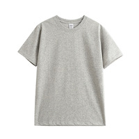 Camiseta de Algodón para Hombre, Camisetas Oversize Lisas con Logotipo Personalizado Impreso en 3D, Tejido Unisex 100% Algodón