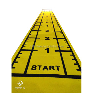 หญ้าเทียมพลาสติกขนาด 15 มม. - 35 มม. สำหรับปูพื้นยิม สีเขียว พร้อมเครื่องหมาย - Product Image 6