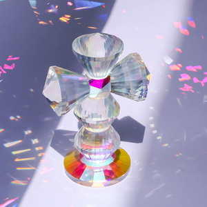 Cruz Decorativa de Cristal de 5.3 Pulgadas, Adornos de Cristal para Mesa, Estante o Escritorio, Cruces para Decoración del Hogar - Product Image 4