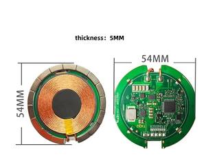 Module <span class=keywords><strong>de</strong></span> chargeur sans <span class=keywords><strong>fil</strong></span> pour téléphone portable, type C, à aspiration magnétique personnalisée, 15 W, charge rapide Magsafe, vente en gros - Product Image 3