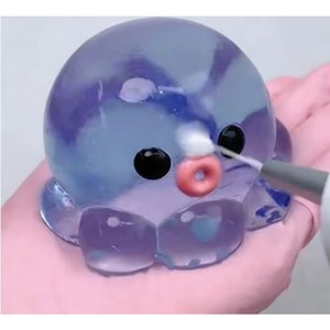 ของเล่นบีบลดความเครียดรูปทรงลูกบอลคริสตัลแบบ DIY สไตล์ TikTok ทำจาก TPR บีบแล้วคืนตัวช้า ขายส่ง - Product Image 3