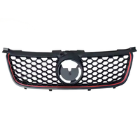 Pour VW Jetta Clasico Bora 2008-2015 GLI, calandre avant de voiture, ligne rouge, calandre en nid d'abeille, accessoires de carrosserie, kit carrosserie 1JM853651