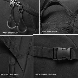 Muestra Gratis, Bolsa de Esquí de PVC de 38L, Mochila de Viaje Moderna, Fondo Impermeable para Casco, Gafas, Guantes, Mochila de Esquí - Product Image 5