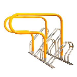 חבילה קומפקטית של 4 פלדה מתלים אופניים אופניים נושא מתלה אופניים מעמד עבור אחסון כביש יעיל - Product Image 6