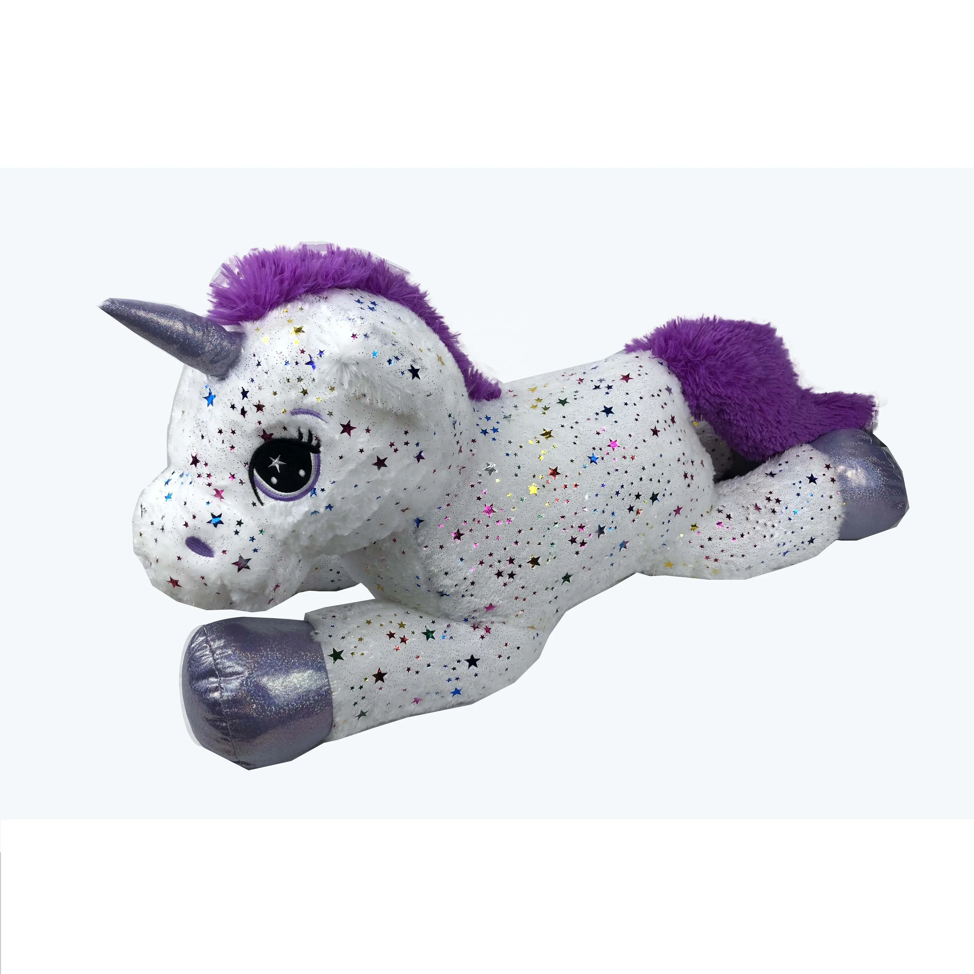 Unicornio de peluche suave, personalizado, fabricante de china, para regalos