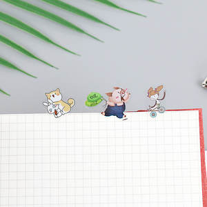 Cartoni animati in PVC trasparente stile coreano simpatici adesivi decorativi per bambini per nuovi manuali di stampa UV diario del bambino - Product Image 4