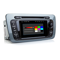 Android 1din Car DVD Radio Navigation GPS 2 Din écran radio Audio lecteur multimédia pour Seat Ibiza 6j 2009-2013