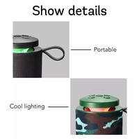 Nuevo Gadget Creativo Para Negocios S112 Altavoz Inalámbrico BT de 10W de Potencia Recubierto de Tela Último Modelo