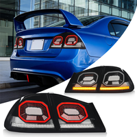 Ensemble de feux arrière LED pour Honda Civic Eight 8 Gen FD FD2 Type R 2006-2012 2006-2015 Style ciel étoilé Lumière animée