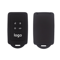 Accessoire de voiture étui porte-clés en Silicone Design de mode pour Renault Koleos Captur Megane Clio scénic Talisman Arkana-écologique