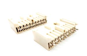 ขั้วต่อแบบจุ่มแผ่นเวเฟอร์แบบตรง2.5มม. PC3.2 10P ชนิด RCA สำหรับการประยุกต์ใช้ PCB - Product Image 2