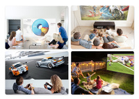 BYINTEK-miniproyector LED para cine en casa modelo K45, dispositivo de proyección 4K Full HD con resolución de 1080p, compatible con Android 9,0 y Smart TV