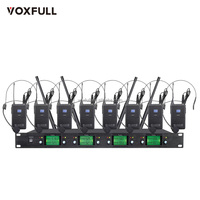 Microphone sans fil UHF professionnel Voxfull 8 canaux