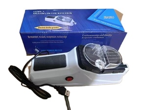 Affilacoltelli <span class=keywords><strong>Elettrico</strong></span> USB Multifunzione Automatico per Utensili da Cucina OEM all'Ingrosso - Product Image 1