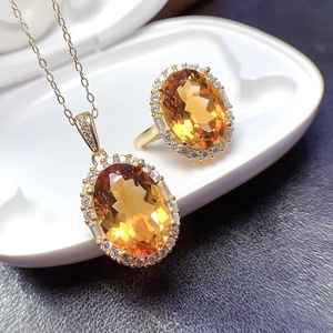 Ensemble de bijoux en argent 925 de haute qualité, nouveau design, pierres précieuses naturelles, inspiré des contes de fées, cadeau raffiné - Product Image 1