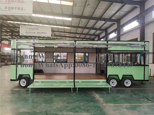 OEM 7m Long Concession Food Cart Electric Truck Food Kiosk <b>Hot</b> <b>Dog</b> Kiosk Catering <b>Trailer</b> Sushi Dining Car - Product Image 3