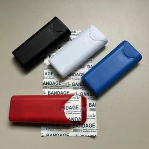 Vente en gros de mini boîtes de rangement portables en plastique Woundplast personnalisées boîte de pansement adhésif de premiers soins médicaux boîtes à pilules promotionnelles - Product Image 2