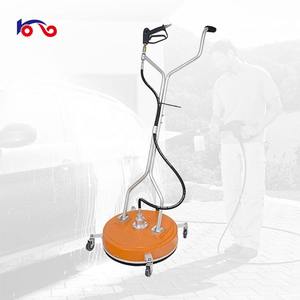 Nettoyeur de sols industriel en acier inoxydable à poussée manuelle, nettoyage de <span class=keywords><strong>terrasse</strong></span>, allée, piscine, nettoyeur de surface plane rotatif - Product Image 3