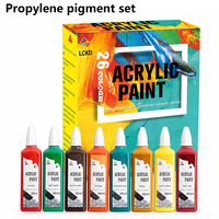 Ensemble de peinture acrylique 36 ml, peinture acrylique imperméable pour peinture murale DIY, graffiti pour enfants