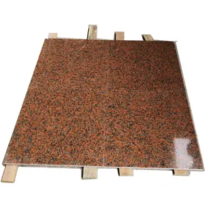 Factory Supply Red Granite 돌 G562 Maple Red 타일 대 한 층 포장 재료는