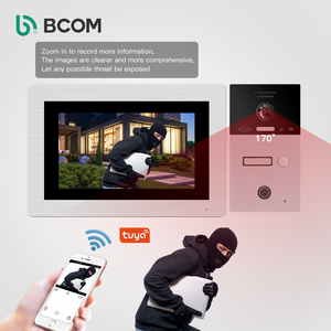 Bcomtech <span class=keywords><strong>3</strong></span> căn hộ đơn vị Wifi Video intercom chuông cửa máy ảnh với Trung Quốc NCM - Product Image 3