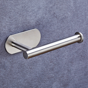 Popolare Del Chiodo-spedizione Sticky Self Adhesive SUS304 In Acciaio Inox Nichel Spazzolato Parete <span class=keywords><strong>Portarotolo</strong></span> di Carta - Product Image 2