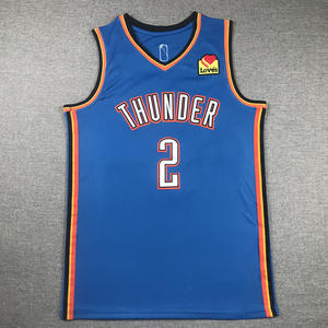 Nieuwe Topkwaliteit 2 # Gilgeous-Alexander 7 # Holmgren 8 # Williams Heren En Jeugdspeler Jersey Borduurwerk Amerikaanse Basketbaltrui - Product Image 2