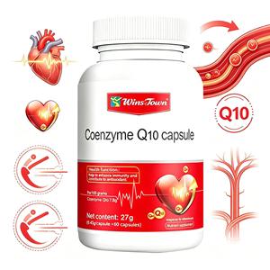 Cápsulas de Coenzima Q10 con Soporte Antioxidante, Extracto Natural, Suministro de Nutrientes, Mezcla para el Cuidado Corporal, Cápsulas de Coenzima Q10 para Venta al por Mayor - Product Image 1