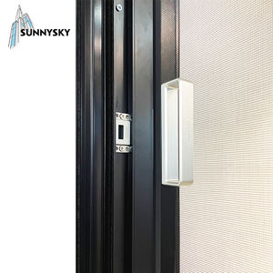 Sunnysky özel yüksek güvenlik Performancealuminum çift cam grafik tasarım paslanmaz çelik yatay anti-hırsızlık daire - Product Image 4