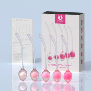 Conjunto 5 em 1 de brinquedos sexuais para mulheres adultas, bichano exercitador vagina Ben Wa <span class=keywords><strong>Kegel</strong></span> bolas para mulheres - Product Image 1