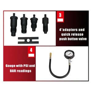 Outils de réparation automobile Tu-15B testeur de <span class=keywords><strong>Compression</strong></span> de cylindre de moteur Diesel automobile - Product Image 5